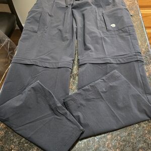 Mountain Hardwear Men's Dark Gray Cargo Pants